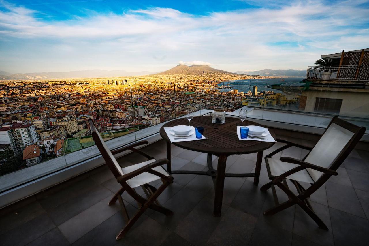 Terrazza Manu - Loft Suspended Over The City-Vomero Napoli Dış mekan fotoğraf