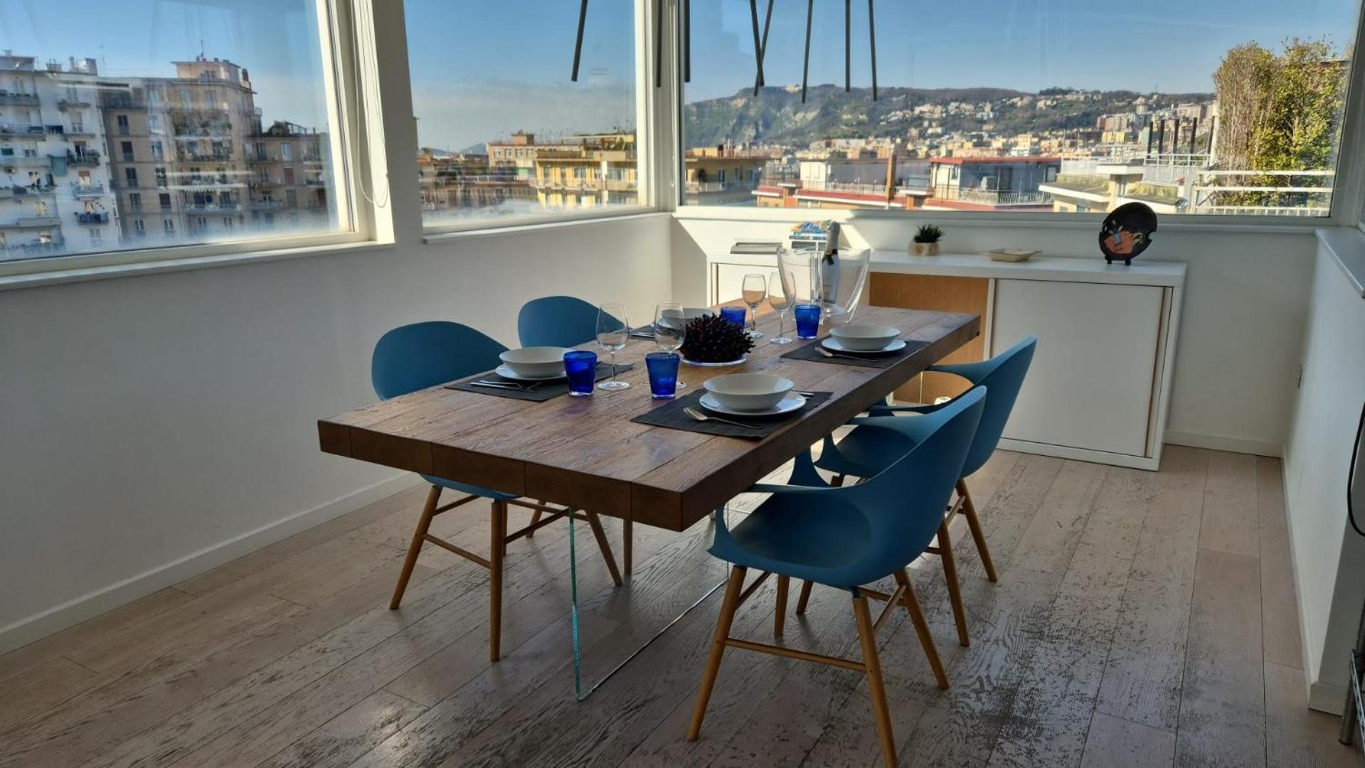 Terrazza Manu - Loft Suspended Over The City-Vomero Napoli Dış mekan fotoğraf