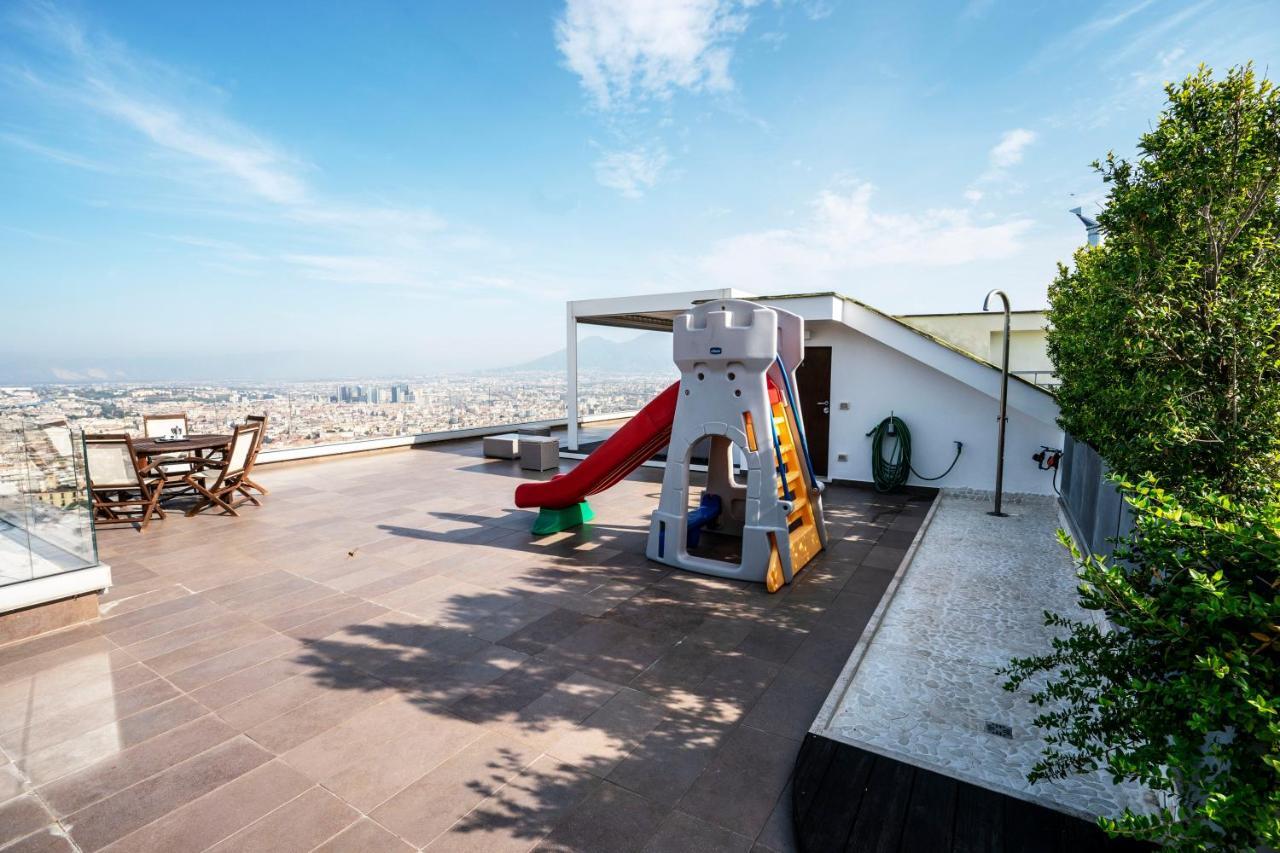 Terrazza Manu - Loft Suspended Over The City-Vomero Napoli Dış mekan fotoğraf